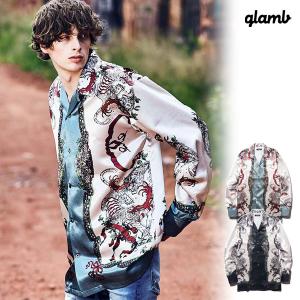 2023 冬 先行予約 1月下旬〜2月上旬入荷予定 glamb グラム シャツ Open Colla...