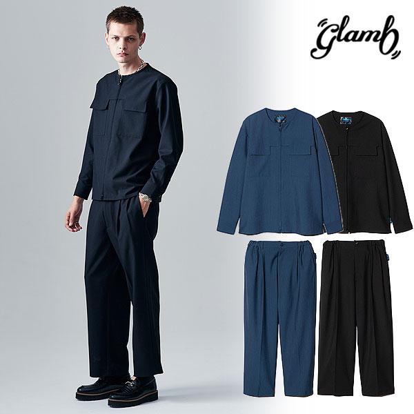 グラム セットアップ glamb Blue Noise Minimal Shirt Set Up 送...