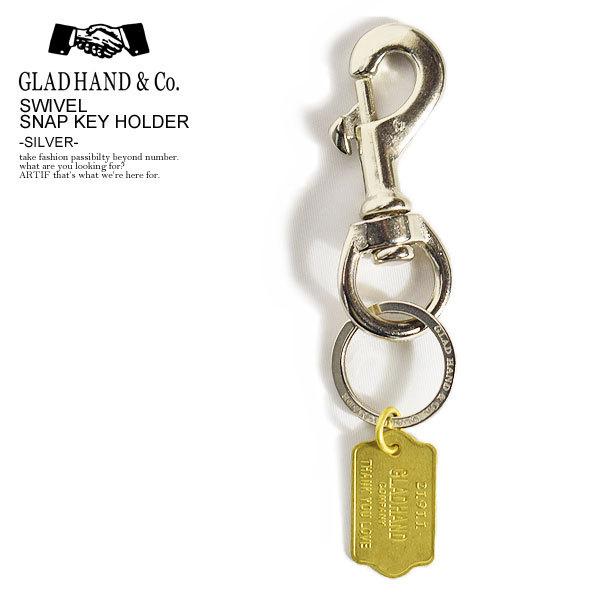 グラッドハンド キーホルダー GLAD HAND SWIVEL SNAP KEY HOLDER -S...