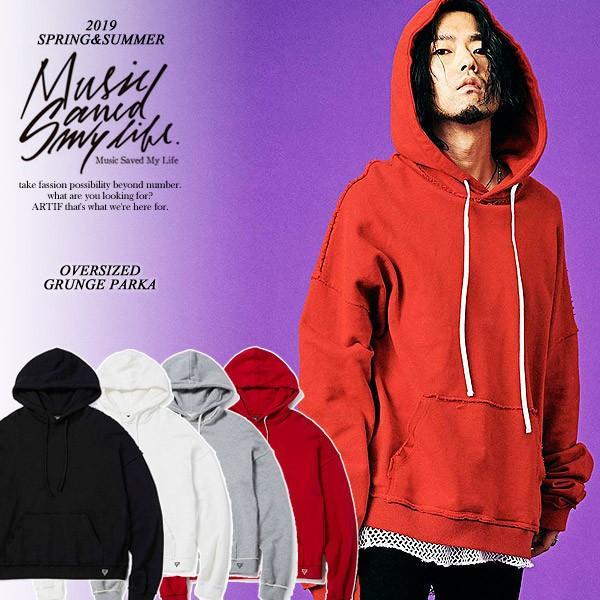 SALE セール M S M L エムエスエムエル プルオーバーパーカー パーカ OVERSIZED...