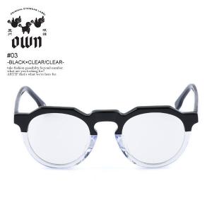 オウン サングラス OWN #18 BLUE / LIGHT GREY メンズ メガネ クラウン