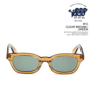 j*u様 OWN　KIHAKU / SMOKEY GREEN サングラス オウン サングラス OWN #11 KIHAKU / SMOKEY GREEN メンズ クリア