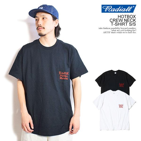 ラディアル Tシャツ RADIALL HOTBOX - CREW NECK T-SHIRT S/S ...