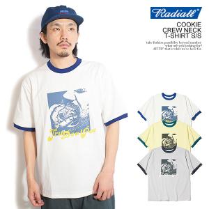 ラディアル Tシャツ RADIALL COOKIE - CREW NECK T-SHIRT S/S radiall メンズ 半袖 クルーネック リンガーTシャツ 送料無料 ストリート｜artif