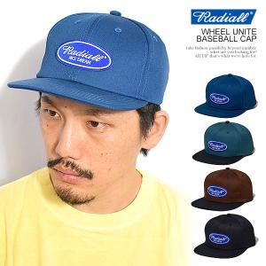 ラディアル キャップ RADIALL WHEEL UNITE - BASEBALL CAP radiall メンズ ベースボールキャップ ワッペンキャップ 送料無料