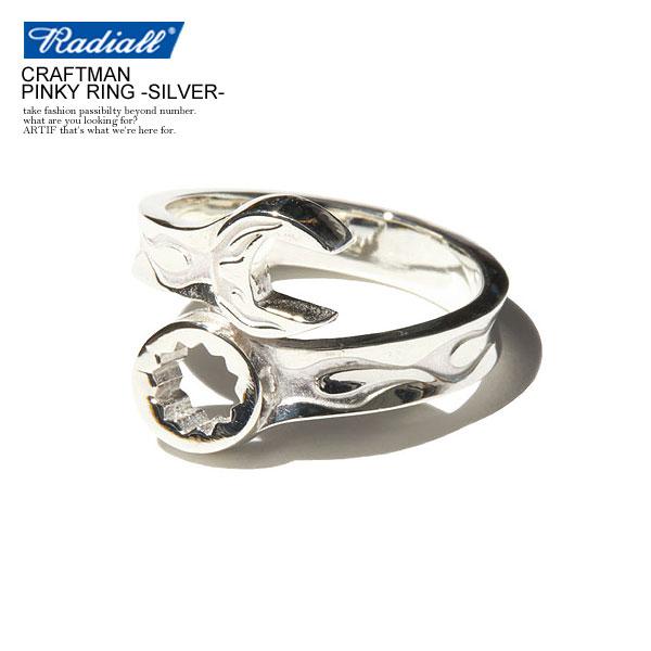 RADIALL ラディアル リング CRAFTMAN - PINKY RING -SILVER- メ...