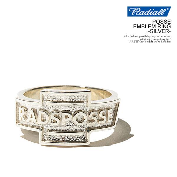 ラディアル リング RADIALL POSSE - EMBLEM RING -SILVER- rad...