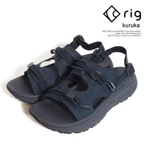 リグ サンダル rig FOOTWEAR kuruka リカバリーサンダル rig footwear フットウェア ストラップサンダル 送料無料 ストリート｜artif