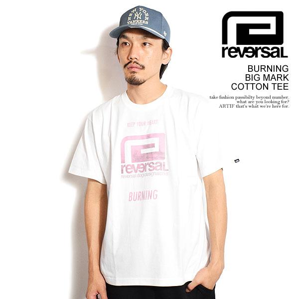SALE セール リバーサル Tシャツ reversal BURNING BIG MARK COTT...