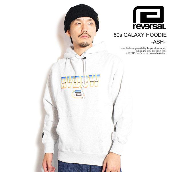 リバーサル パーカー reversal 80s GALAXY HOODIE -ASH- メンズ プル...
