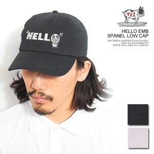 エンドレスサマー キャップ The Endless Summer TES HELLO EMB 5PANEL LOW CAP メンズ ローキャップ スポーツキャップ｜artif