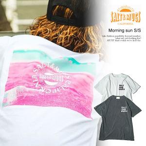 ソルトアンドマグス Tシャツ SALT&MUGS Morning sun S/S メンズ 半袖 半袖Tシャツ 染め加工 送料無料 ストリート｜artif