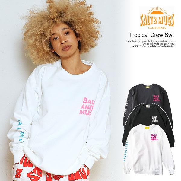 SALE セール ソルトアンドマグス スウェット SALT&amp;MUGS Tropical Crew S...