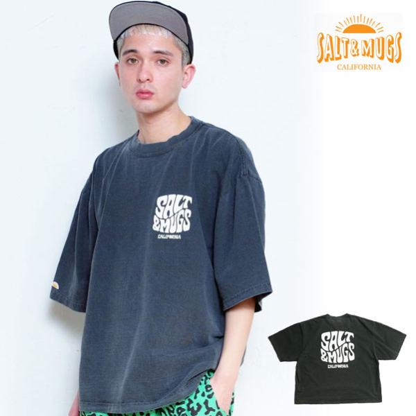 ソルトアンドマグス Tシャツ SALT&amp;MUGS Psyche Logo Loose Big Tee...