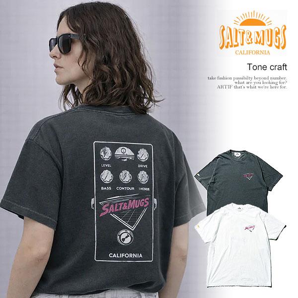 ソルトアンドマグス Tシャツ SALT&amp;MUGS Tone craft メンズ 半袖 ヴィンテージ加...