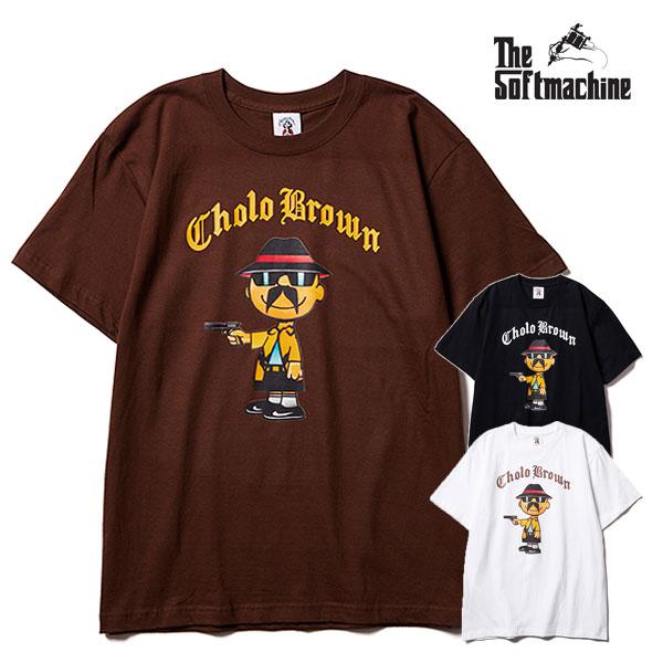 SALE セール ソフトマシーン Tシャツ SOFTMACHINE CHOLO BROWN-T(T-...