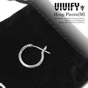 VIVIFY（ビビファイ） VIVIFY Hoop Pierce L シルバー フープピアス