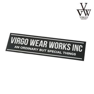 2024 春夏 先行予約 12月〜1月入荷予定 ヴァルゴウェアワークス ステッカー VIRGOwearworks Logo (Large size) メンズ｜artif