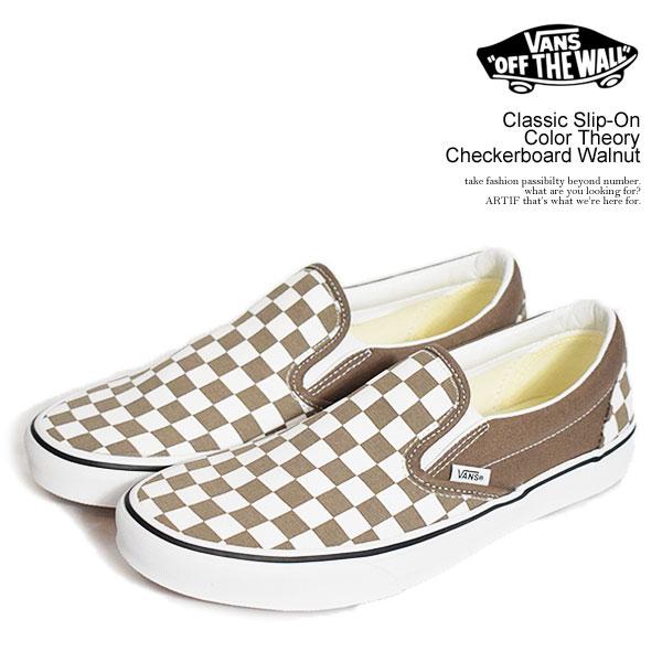 ヴァンズ スニーカー VANS Classic Slip-On Color Theory Check...