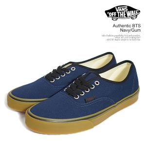 ヴァンズ スニーカー VANS Authentic BTS Navy/Gum メンズ バンズ シューズ オーセンティック 送料無料 ストリート