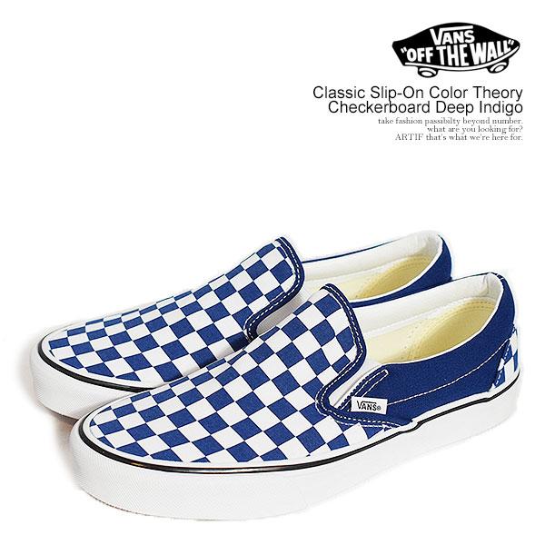 ヴァンズ スニーカー VANS Classic Slip-On Color Theory Check...