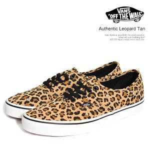 ヴァンズ スニーカー VANS Authentic Leopard Tan メンズ バンズ シューズ オーセンティック 送料無料 ストリート