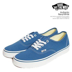 ヴァンズ スニーカー VANS Authentic Navy/White メンズ バンズ シューズ オーセンティック 送料無料 ストリート