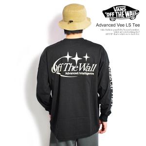 ヴァンズ Tシャツ VANS Advanced Vee LS Tee メンズ 長袖 ロンT バンズ スケーター 送料無料 ストリート