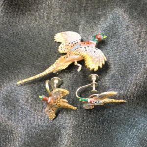 美品□Georg Jensen ジョージジェンセン SV925 320 鳥モチーフ
