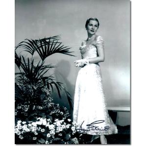 直筆サイン入り写真 ジョーンフォンテイン (レベッカ