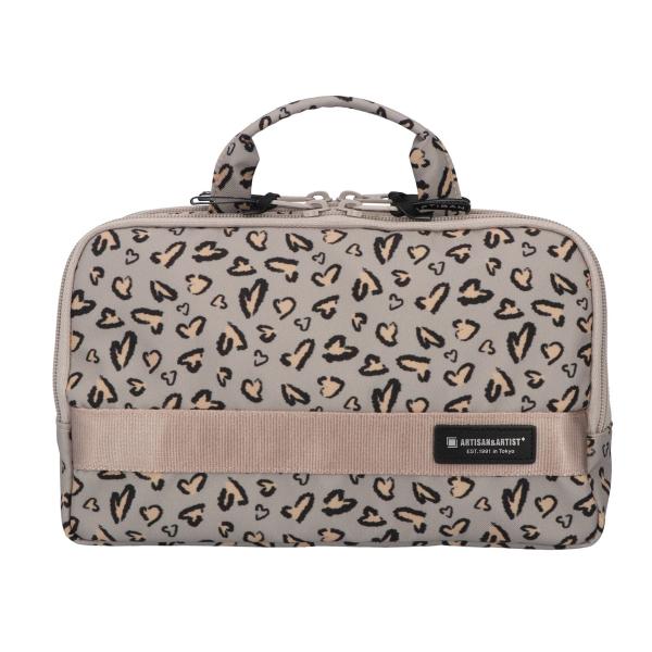 化粧ポーチ 大容量 大きめサイズのスロープシェイプ・ポーチ ミス・パンテール 5WP-MN120 a...