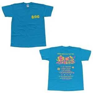 SUPER☆GiRLS(スパガ) その他 Tシャツ ブルー Live Tour 2013 ?Celebration?｜artistshop