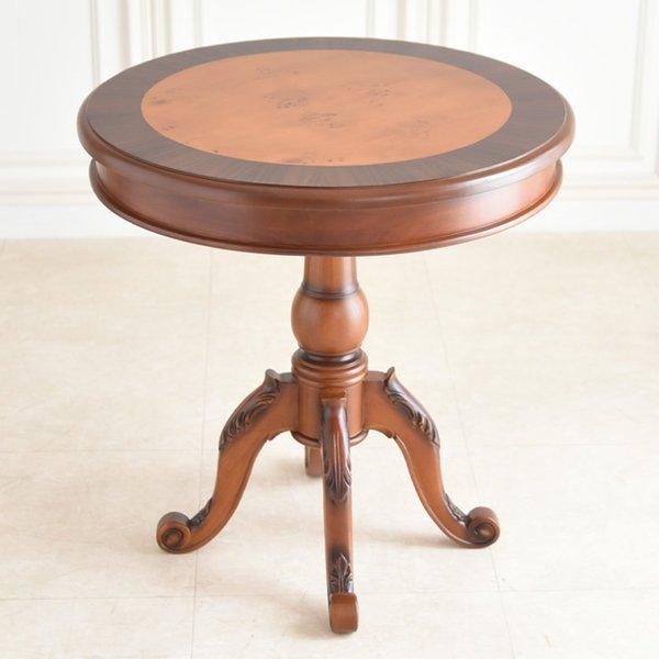 テーブル 丸テーブル 70cmテーブル ダイニングテーブル カフェテーブル丸 木製 アンティークテー...