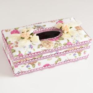 ST薔薇のティッシュBOX FL アンティーク調...の商品画像