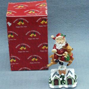 サンタ トナカイ 煙突 お家 可愛らしい置物 クリスマス 出てます 
