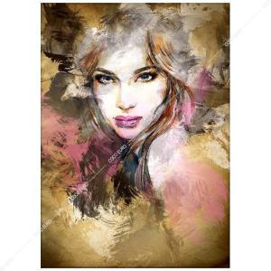 COCOEURO アート作品 Aquarelle Portrait3 Size 1000x1400 壁掛け ディスプレイ ココユーロ 大型 高価 高級