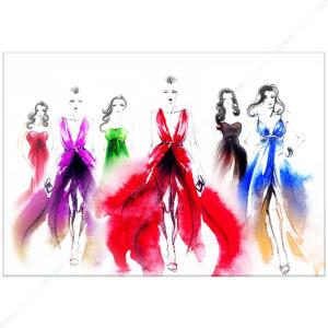 COCOEURO アート作品 Art de la mode1 Size 1000x1400 壁掛け ディスプレイ ココユーロ 大型 高価 高級