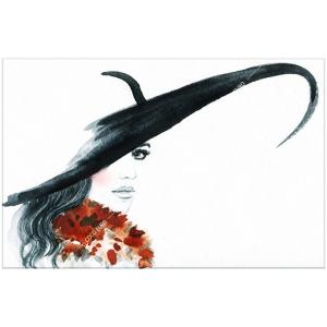 COCOEURO アート作品 Chapeau elegant1 Size 1400x2000 アート 装飾 壁 絵 最上位モデル 高級 フレームレス 正規品