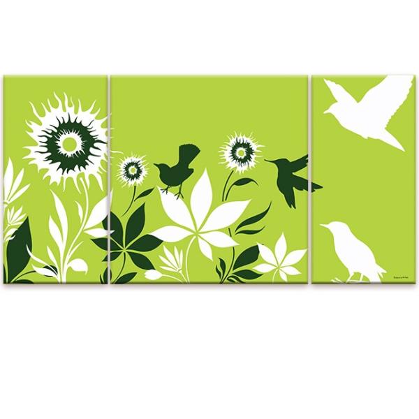 アートパネル USART ファブリックパネル SPRING GARDEN W100cm H50cm ...