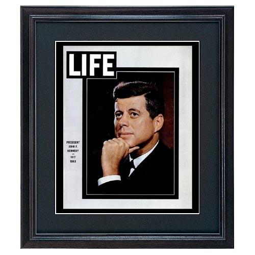 LIFE ポスター Sサイズ「ケネディー大統領」絵画 玄関 書斎 棚 飾り おしゃれ アートフレーム...