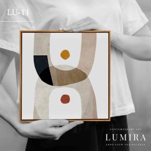 LUMIRA アートパネル 2枚セット 抽象画...の詳細画像1