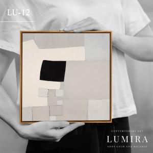 LUMIRA アートパネル 2枚セット 抽象画...の詳細画像2