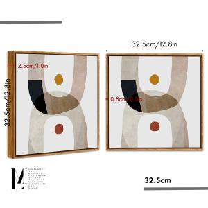LUMIRA アートパネル 2枚セット 抽象画...の詳細画像3
