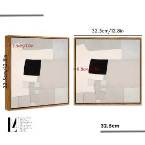 LUMIRA アートパネル 2枚セット 抽象画...の詳細画像4