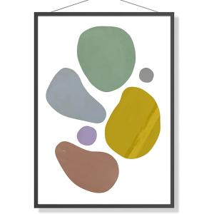 miim アートポスター A2サイズ 420×594mm 北欧 ナチュラル A2 ポスター リビング 玄関 絵 模様