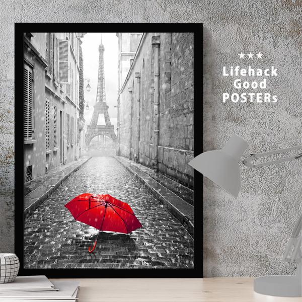 LIFEHACKポスター 建築 建物 選べるサイズ A4 ポスター A3 フレーム アートプリント