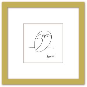 Le Hibou フクロウ 壁掛け 鳥の絵 イ...の詳細画像4