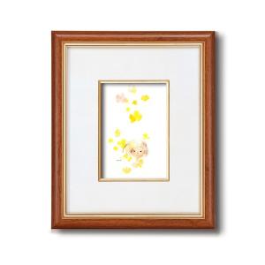 アートフレーム いわさきちひろインチ額ヨコ 絵画 壁掛け 壁飾り