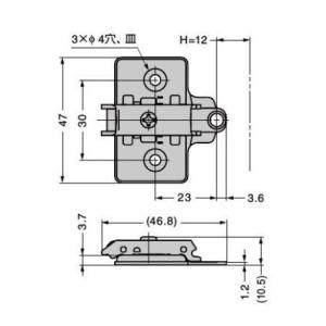LAMP 座金 スガツネ マウンティングプレー...の詳細画像2