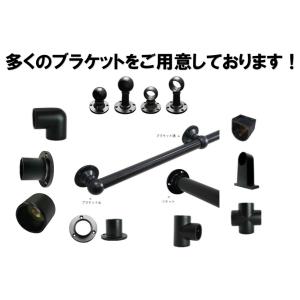 ブラック A型ブラケット 首長 32mm 止 ...の詳細画像2